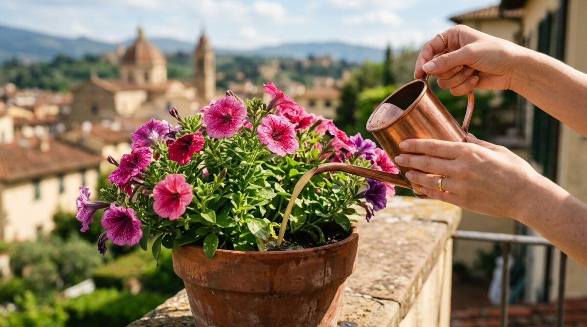 scopri i migliori concimi biologici fai da te per far fiorire abbondantemente le tue petunie con ingredienti naturali della cucina