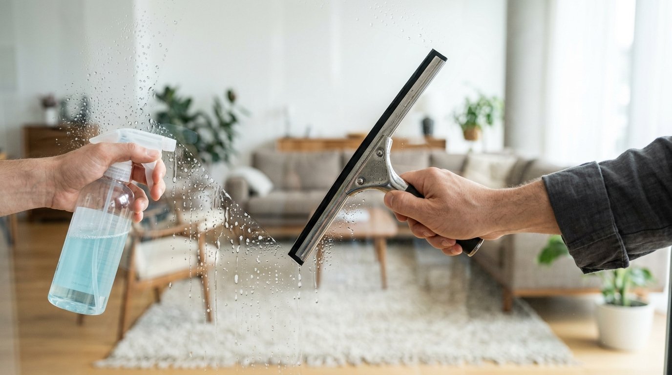 scopri il metodo infallibile per pulire i vetri senza aloni utilizzando ingredienti naturali che hai già in casa, evitando prodotti chimici aggressivi